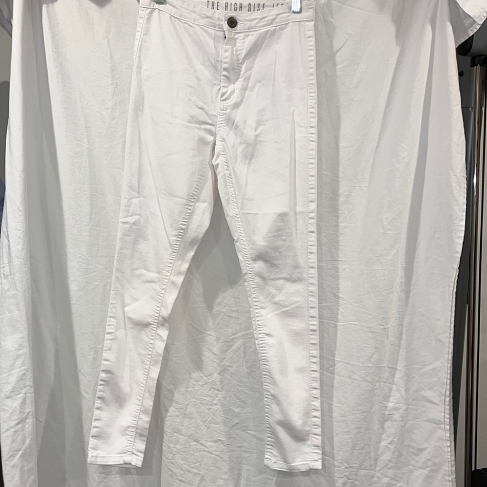 Cotton on high rise white jegging